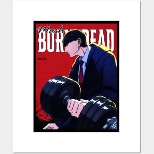 Mash Burnedead Red Comic Posters and Art